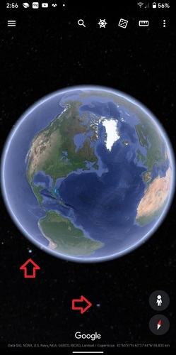 گوگل گوگل ارث Google Earth اندروید iOS