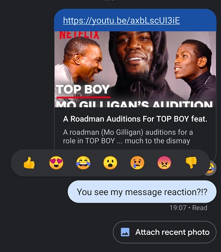 Google Messages گوگل RCS اموجی نرم افزار پیام رسان گوگل