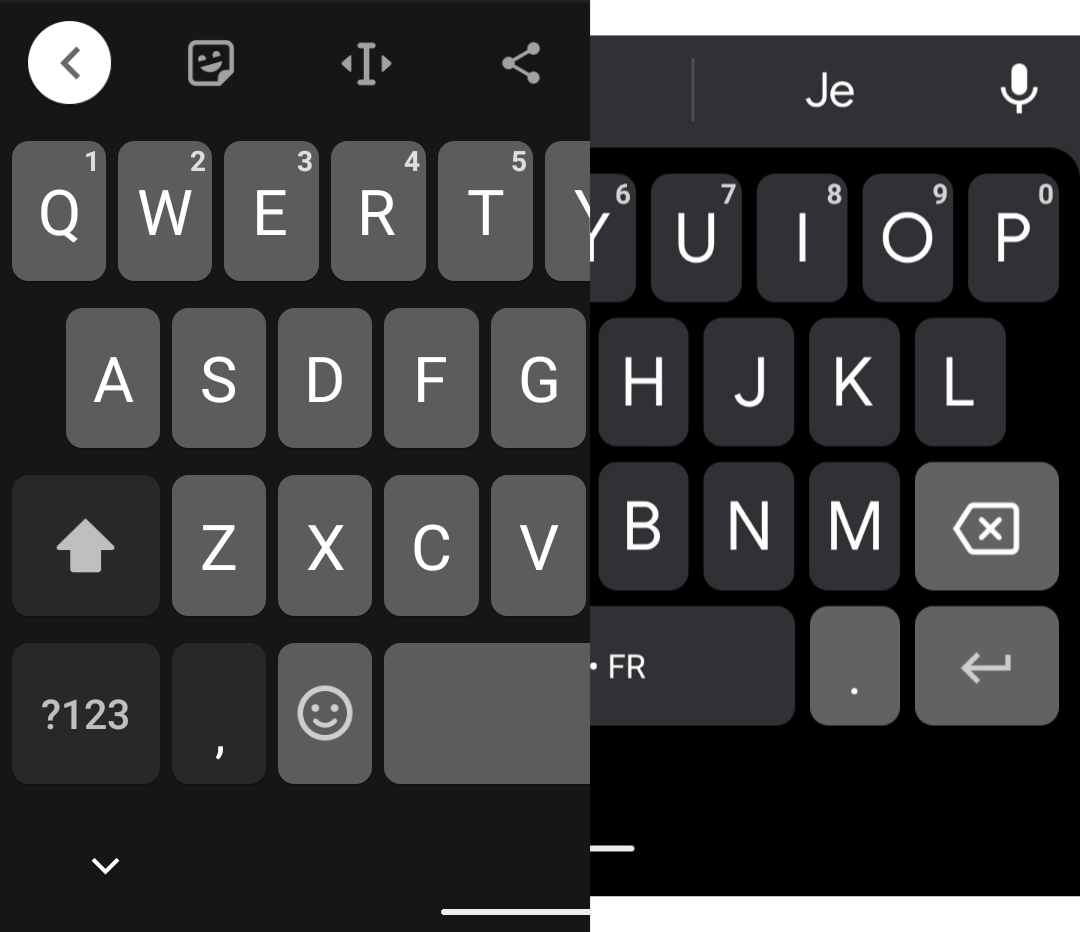 گوگل Gboard کیبورد کیبورد گوگل جیبورد