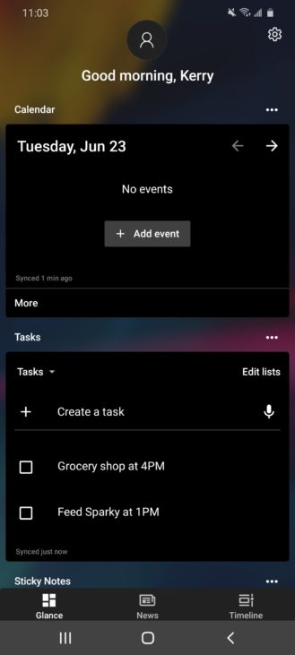 مایکروسافت لانچر لانچر اندروید مایکروسافت لانچر Microsoft Launcher