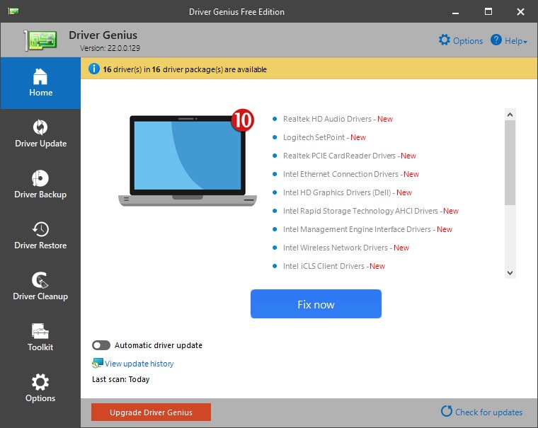 بروزرسانی جدید Driver Genius با قابلیتهای پیشرفته مدیریت درایورها