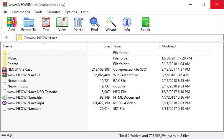 بروزرسانی WinRAR 7.10 Beta 2 با بهبودها و رفع باگها