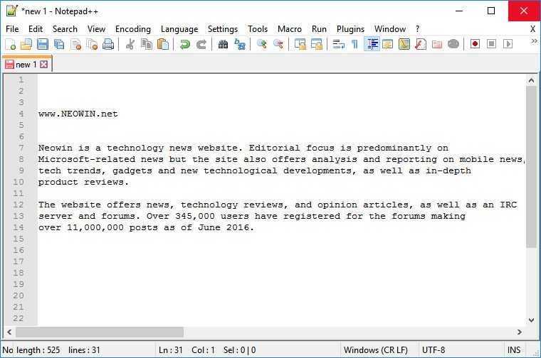 Notepad++ با قابلیت های جدید و رفع باگ ها