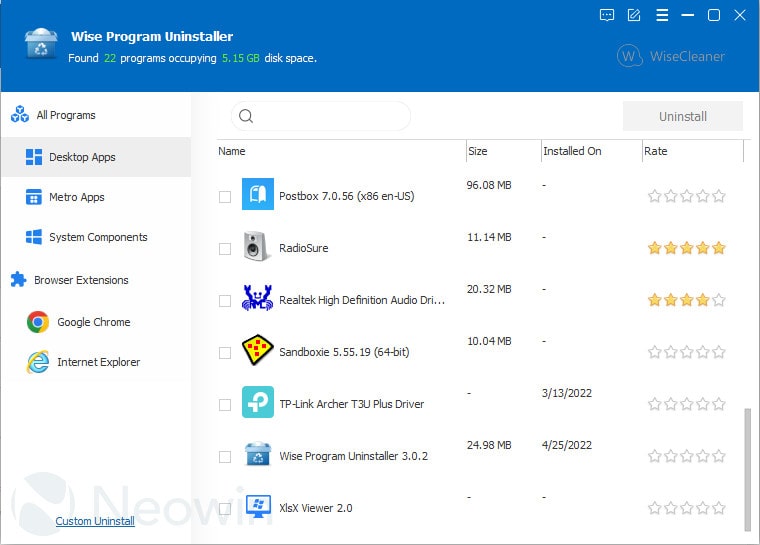 پاک‌ سازی کامل و سریع نرم‌ افزارها با Wise Program Uninstaller