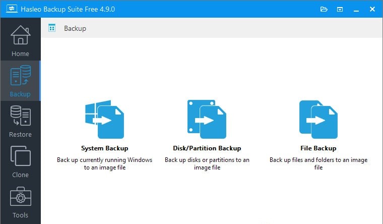 پشتیبان‌ گیری ویندوز با Hasleo Backup Suite