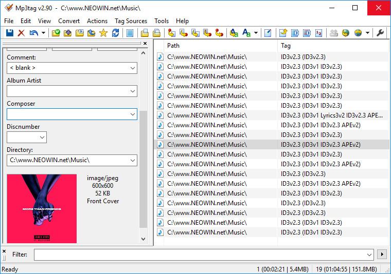 برنامه Mp3tag ویرایشگر قدرتمند تگ های موسیقی