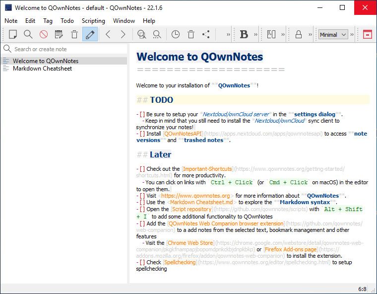 یادداشت برداری آسان با QOwnNotes