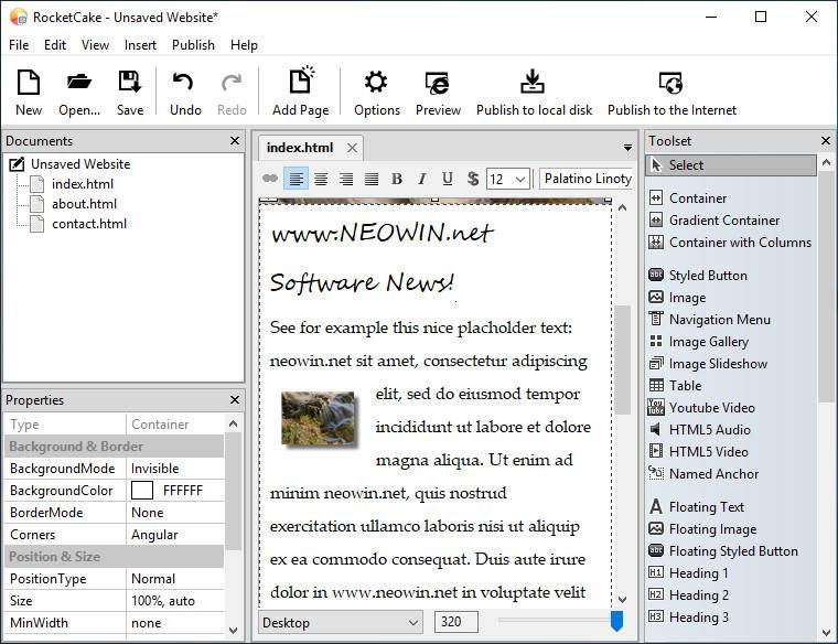 ویژگیهای جدید RocketCake 6.0: ویرایش وب سایت آسانتر و حرفهایتر