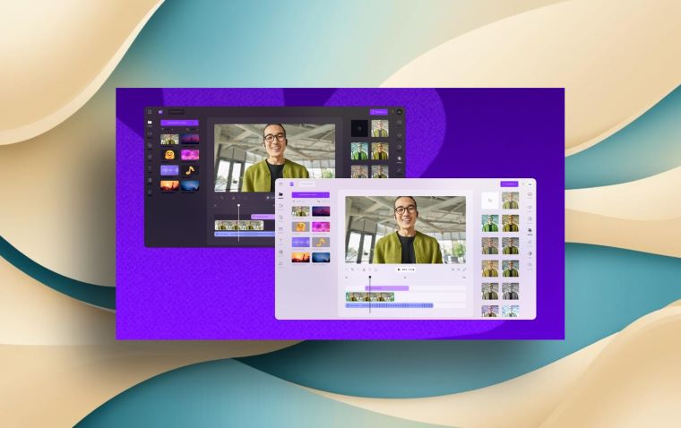 بهروزرسانی Clipchamp حالت روشن و تاریک و طراحی کاربرپسند جدید