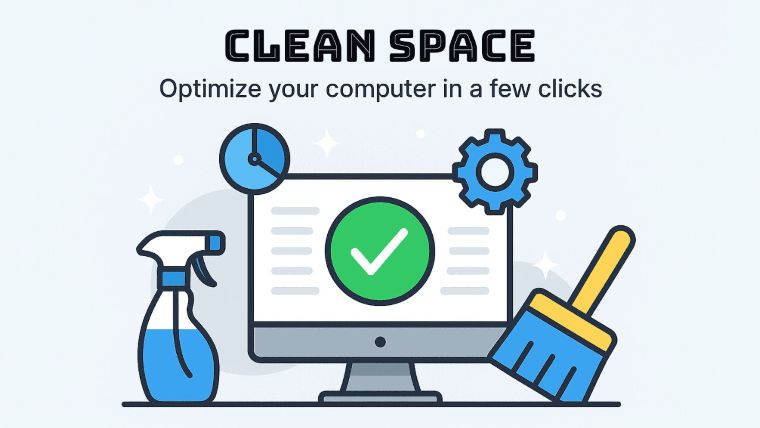 Clean Space: ابزار قدرتمند پاکسازی ویندوز با قابلیت حذف امن نظامی برای حفظ حریم خصوصی