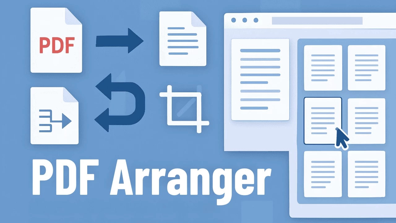 ویرایش آسان و حرفهای فایلهای PDF با نسخه جدید PDF Arranger برای ویندوز و لینوکس