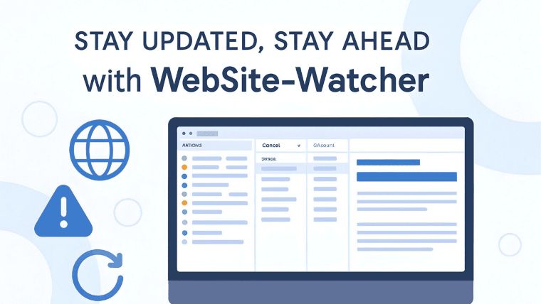 انتشار نسخه جدید WebSite-Watcher با بهبود پایش سایتها و امکانات پیشرفته برای کاربران