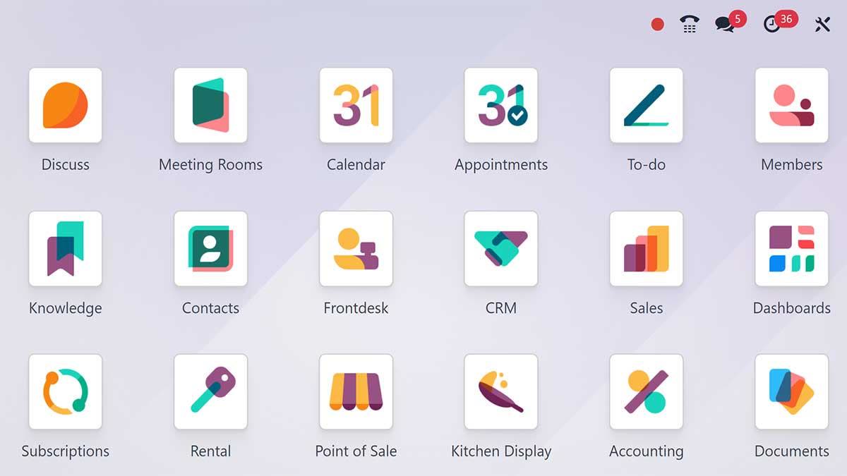 نرم افزار Odoo فارسی چیتاک