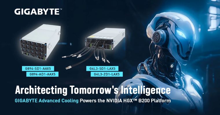 چهار سرور جدید Giga Computing با پلتفرم HGX B200 انویدیا؛ قدرت بیشتر برای زیرساخت هوش مصنوعی سازمانی