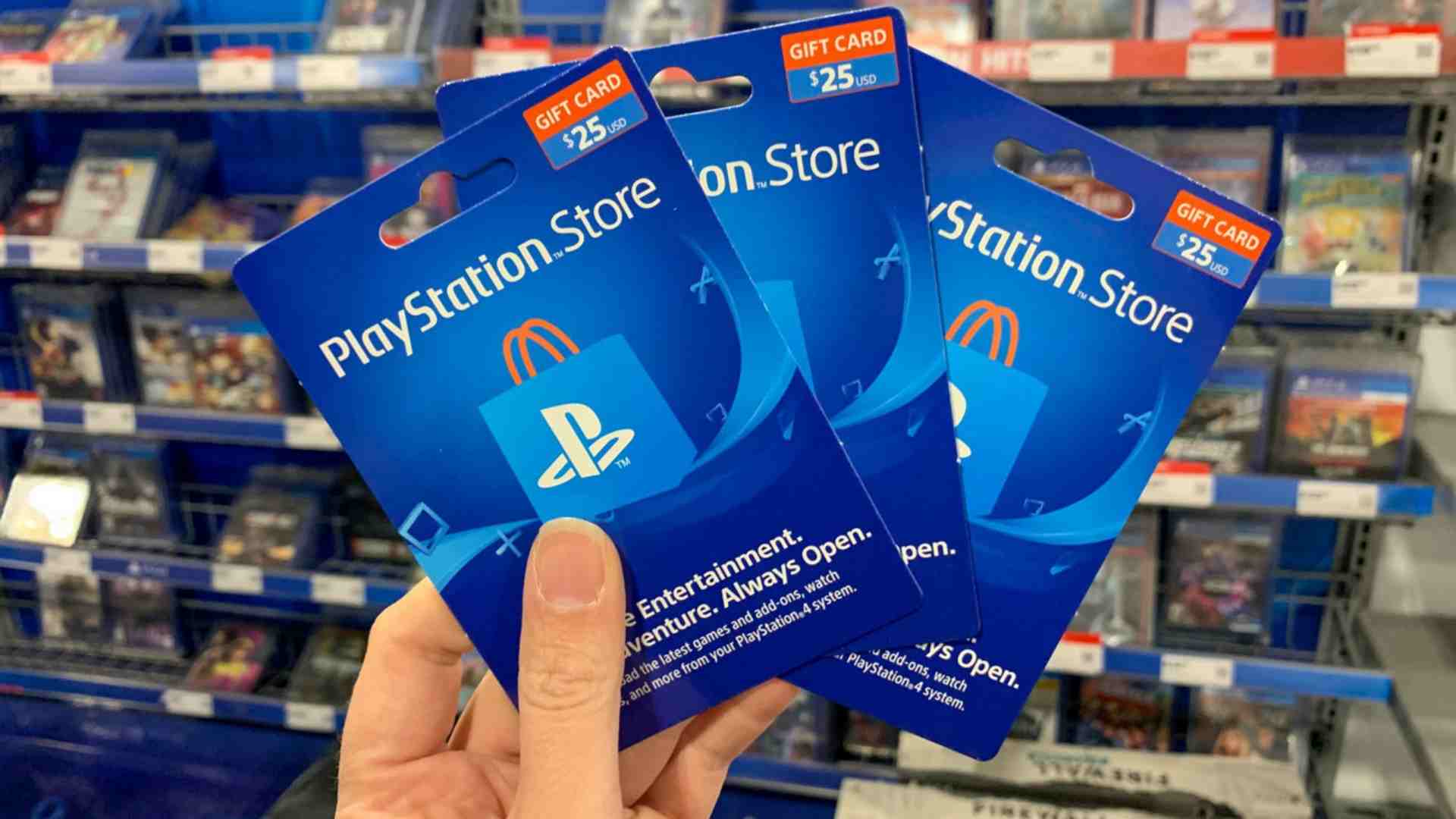 شارژ کیف پول پلی استیشن برای دسترسی به PS Store