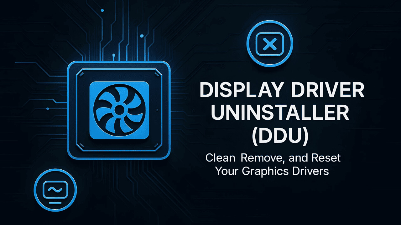 حذف کامل درایورهای گرافیک AMD/NVIDIA/INTEL با Display Driver Uninstaller