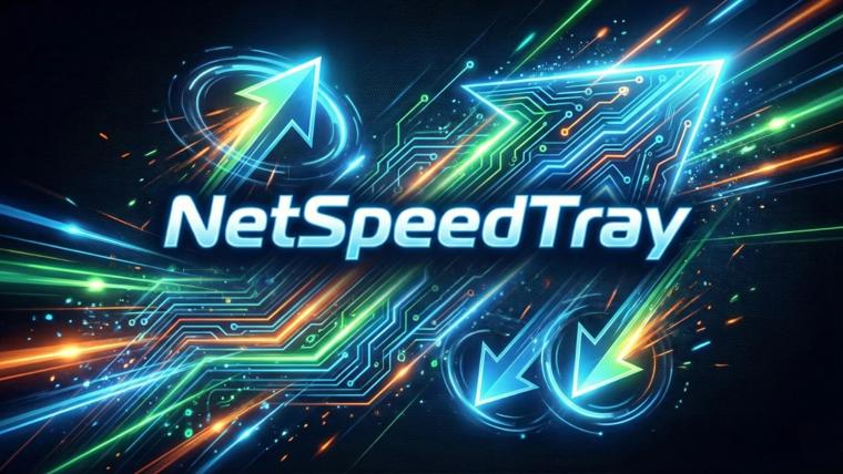 NetSpeedTray گزارش سرعت زنده