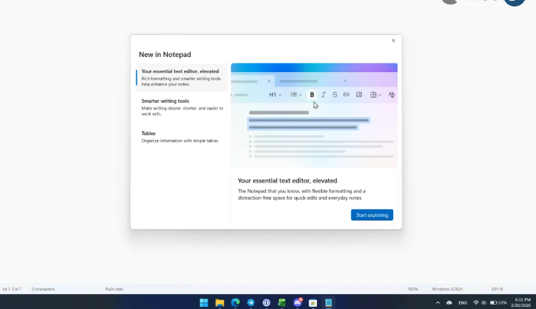 انقلاب در Notepad ویندوز؛ پشتیبانی از درج تصویر و امکانات پیشرفته در راه است!