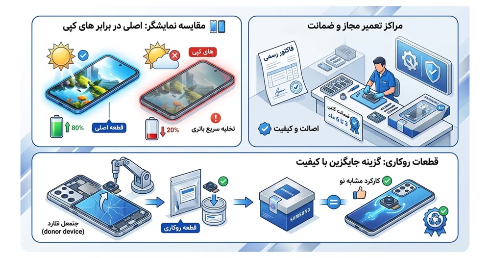 نمایندگی تعمیرات گوشی سامسونگ